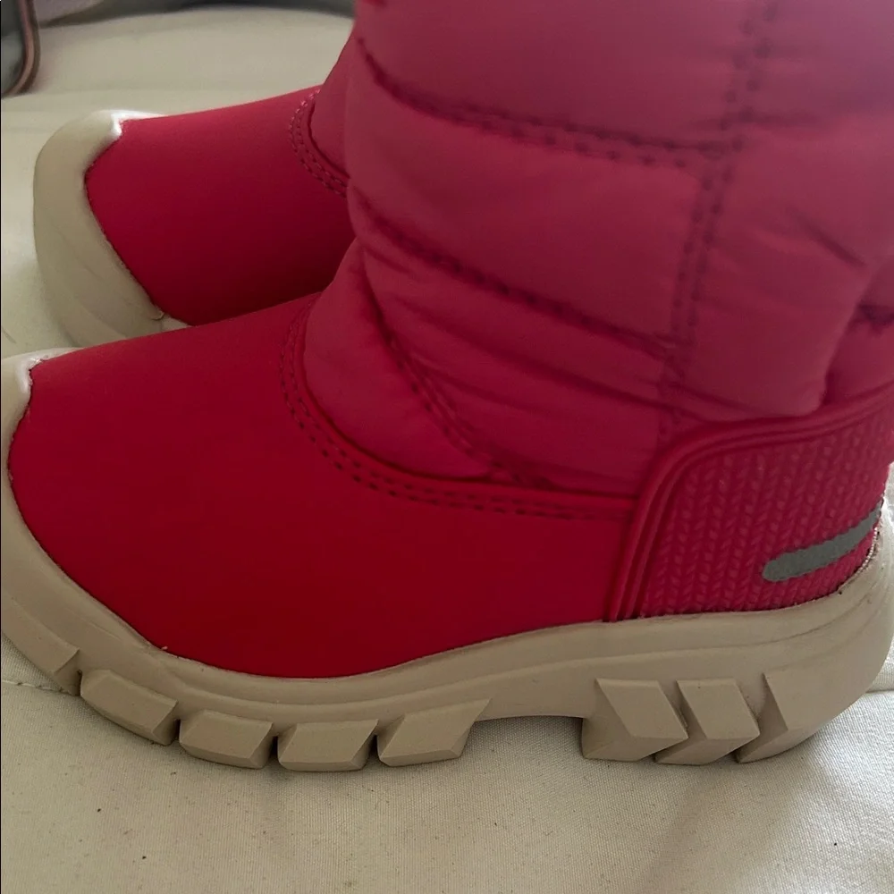 Hunter baby/Kids' Fuchsia Winter Boots Size 5US GUC